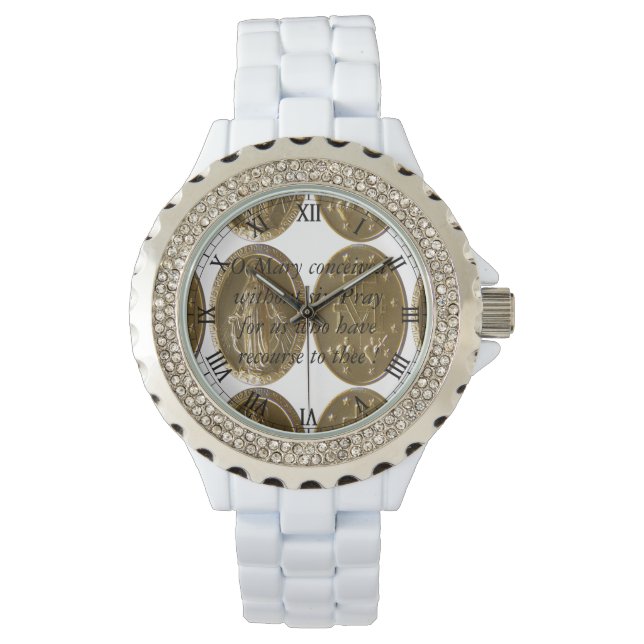 Reloj De Pulsera Oh, María concibió sin pecado... (Anverso)