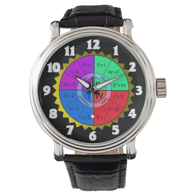RELOJ DE PULSERA OHMS LAW-WATCH (Anverso)