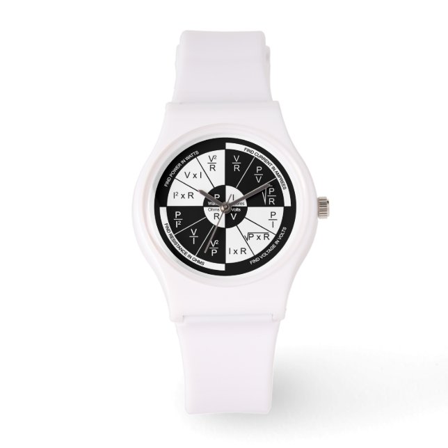Reloj De Pulsera Ohm's Law Wristwatch (Anverso)