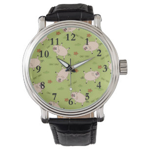 Reloj De Pulsera Oink Oink modelo guarro