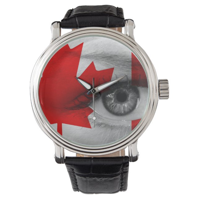 Reloj De Pulsera Ojo de Canadá (Anverso)