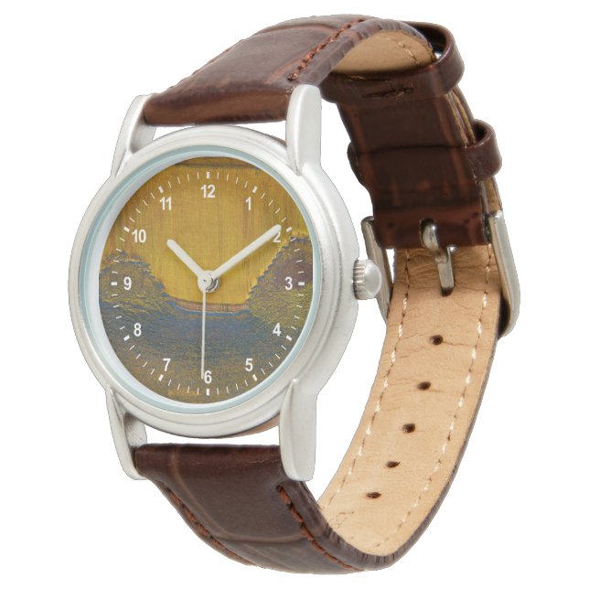 Reloj De Pulsera Ojo de Tigre Marra Mamba (Angular)