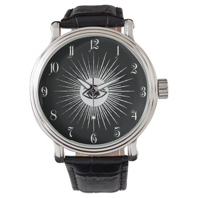 Reloj De Pulsera Ojo masónico (Anverso)