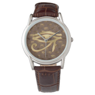 Reloj De Pulsera Ojo metálico del Horus egipcio