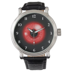 Reloj De Pulsera Ojo Rojo