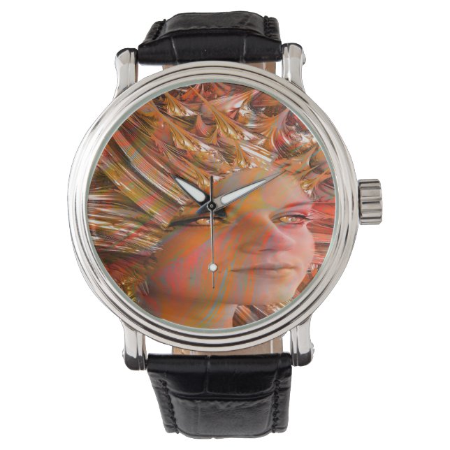 Reloj De Pulsera Ojos de Cristal (Anverso)
