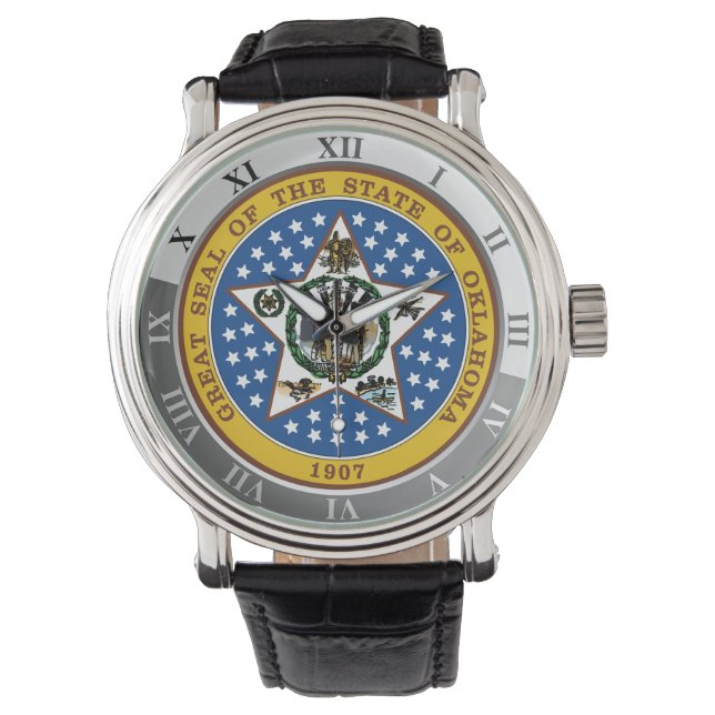 Reloj De Pulsera Oklahoma (Anverso)