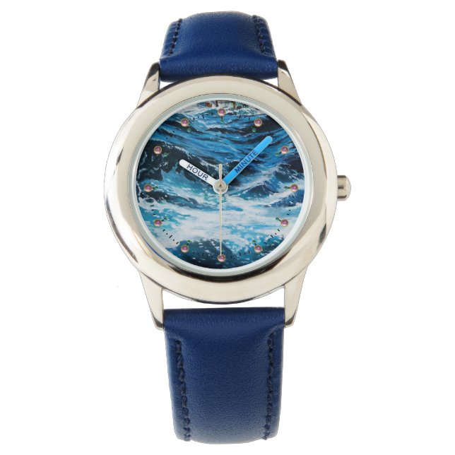 RELOJ DE PULSERA OLAS MARINAS (Anverso)