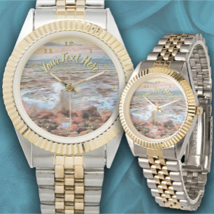 Reloj De Pulsera Olas rocosas 0742