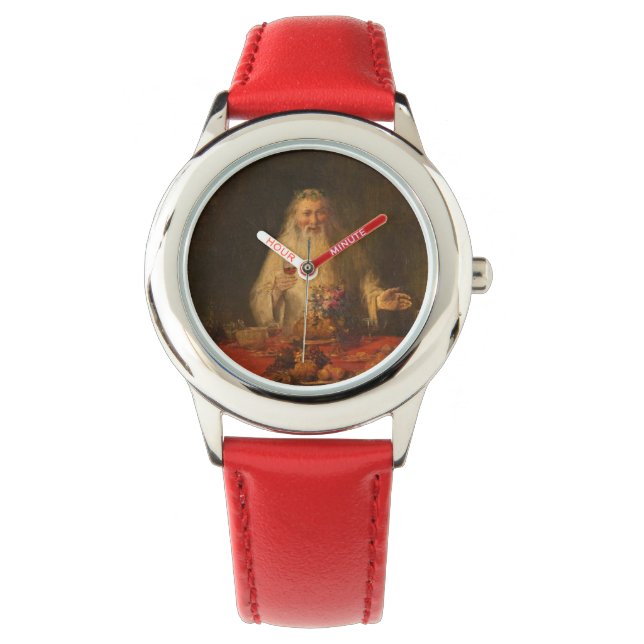 Reloj De Pulsera Old Father Christmas (Santa Claus) (Anverso)