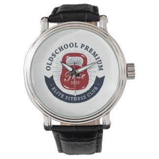 Reloj De Pulsera Old School Premium True 1953 Club de Fitness Elite