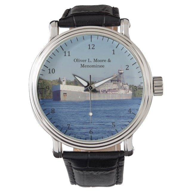 Reloj De Pulsera Oliver L. Moore y Menominee watch (Anverso)