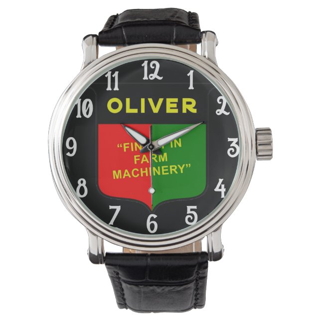 Reloj De Pulsera Oliver Tractor Emblem Watch (Anverso)