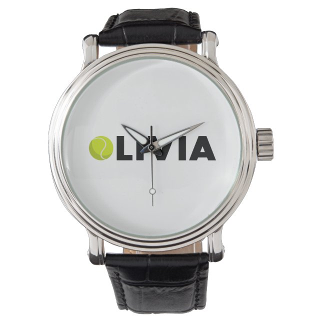 Reloj De Pulsera Olivia Tennis (Anverso)