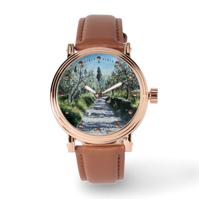 RELOJ DE PULSERA OLIVOS EN RIMAGGIO (Anverso)