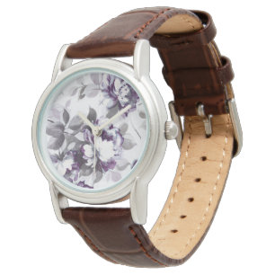 Reloj De Pulsera Olor de los rosas del ciruelo