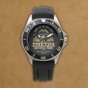 Reloj De Pulsera Olympic National Park Home of the Big Foot Funny