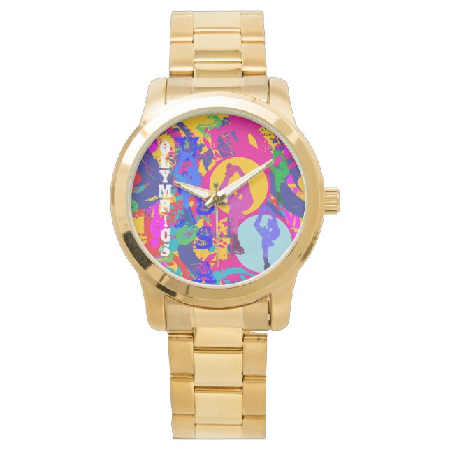 RELOJ DE PULSERA OLYMPIC SKATING  (Anverso)