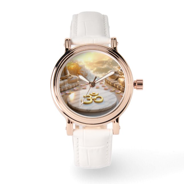 RELOJ DE PULSERA OM - AUM - ZEN BUDDHISM (Anverso)