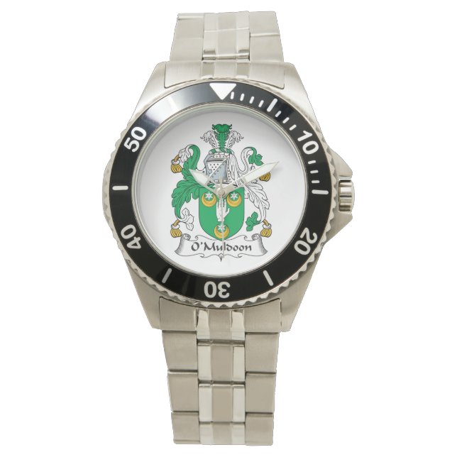 Reloj De Pulsera O'Muldoon Family Crest (Anverso)