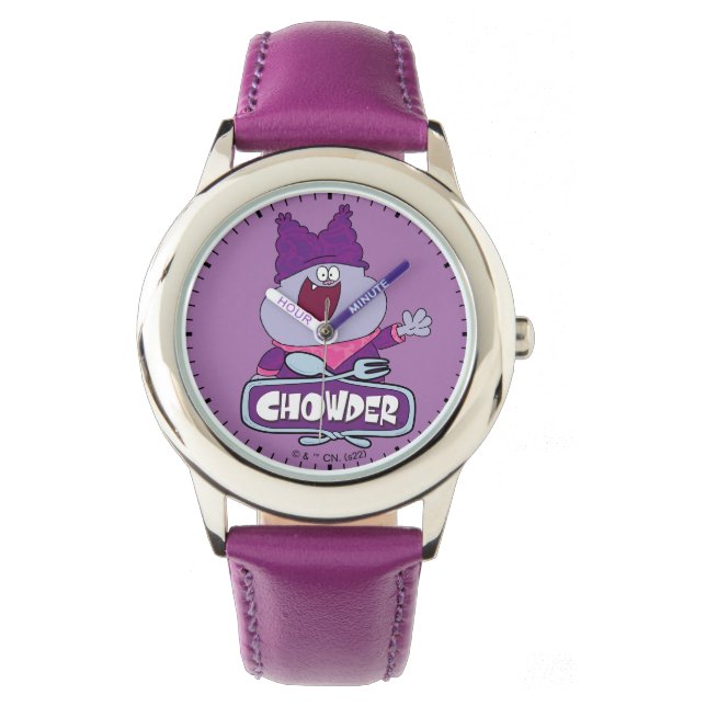 Reloj De Pulsera Onda de Chowder (Anverso)