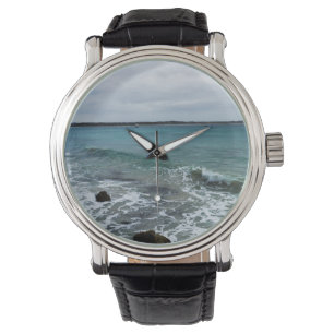 Reloj De Pulsera Ondas En El Océano,