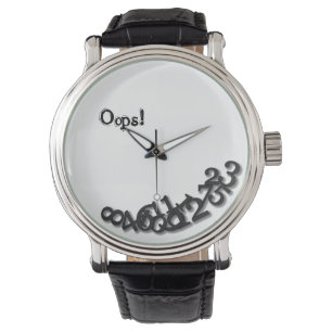 Reloj De Pulsera ¡Oops! (Después del terremoto)