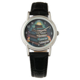 Reloj De Pulsera Opciones de libros Humor