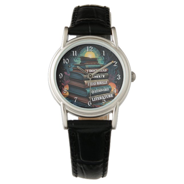 Reloj De Pulsera Opciones de libros Humor (Anverso)