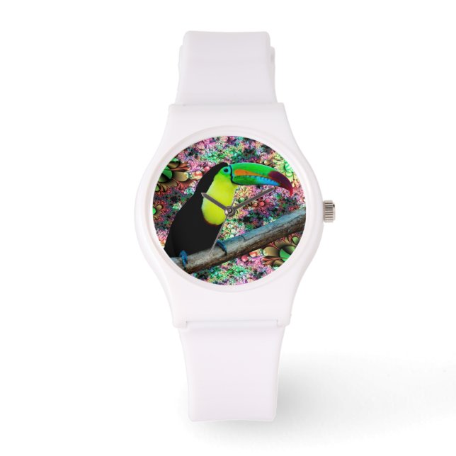 Reloj De Pulsera Opciones Toucan 4 Watch y Numerales (Anverso)