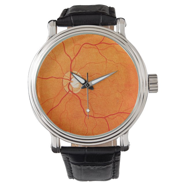 Reloj De Pulsera Ophthalmología Optometría Ojos Fundus Examen de Wa (Anverso)