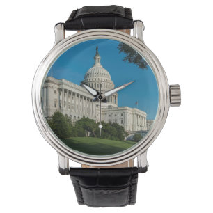 Reloj De Pulsera Opinión del oeste del edificio del capitolio
