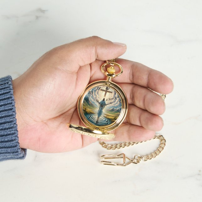 Reloj De Pulsera Oración de Jesús Cristiano (Mano)