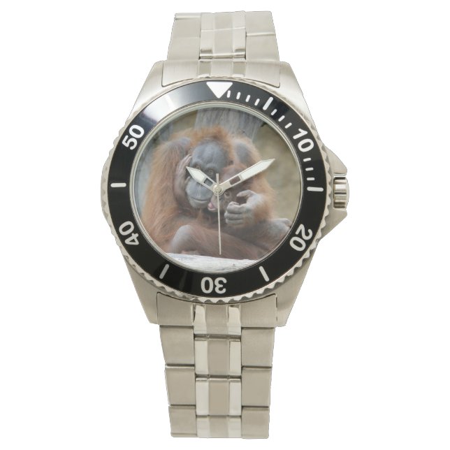 Reloj De Pulsera Orang Utan 001 (Anverso)