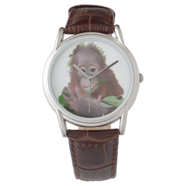 Reloj De Pulsera Orangutan (Anverso)