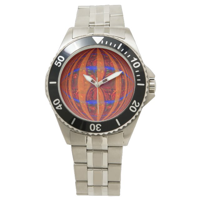 Reloj De Pulsera Orb Red print watch (Anverso)