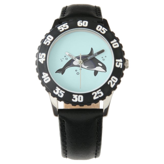 Reloj De Pulsera Orca Whale (Anverso)