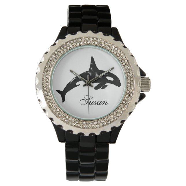 Reloj De Pulsera Orca Whale (Anverso)