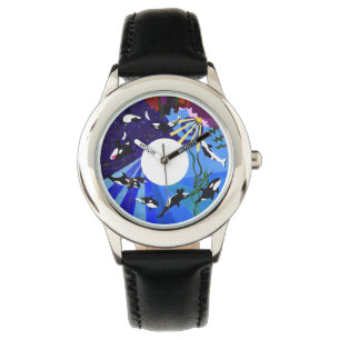 Reloj De Pulsera Orcas que ascienden