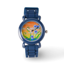 Reloj De Pulsera Orchid Sunset