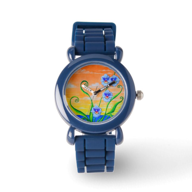 Reloj De Pulsera Orchid Sunset (Anverso)