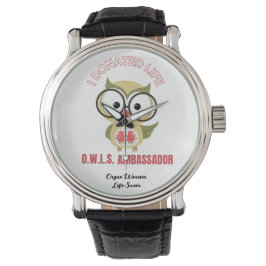 RELOJ DE PULSERA ORGAN DONOR E-WATCH