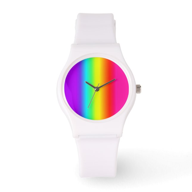 Reloj De Pulsera Orgullo arcoiris (Anverso)