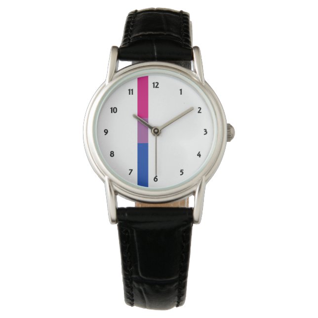 Reloj De Pulsera Orgullo bisexual (Anverso)