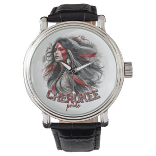 Reloj De Pulsera Orgullo de Cherokee