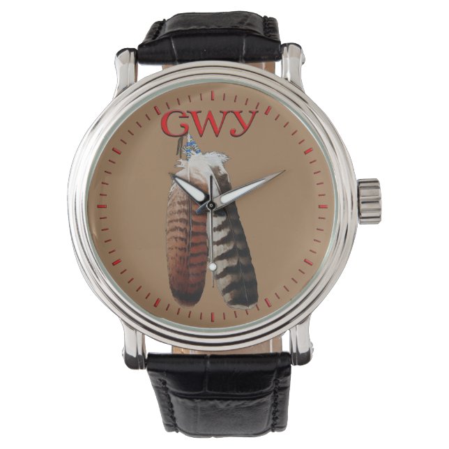 Reloj De Pulsera Orgullo de Cherokee (Anverso)