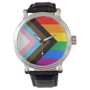 Reloj De Pulsera Orgullo de progreso LGBTQ+