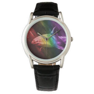 Reloj De Pulsera Orgullo de Tiburón [hombres mujeres niños]