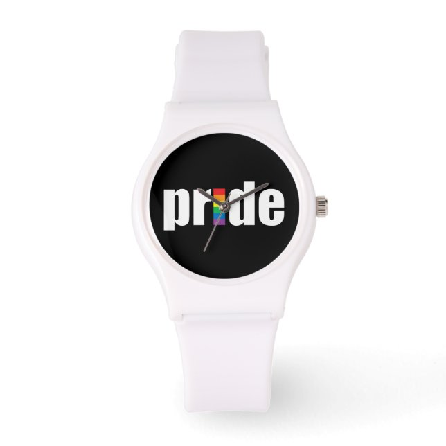 Reloj De Pulsera Orgullo gay (Anverso)
