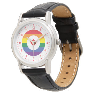 Reloj De Pulsera Orgullo gay de Canadá